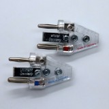 Florett Kabelstecker 2polig Transparent